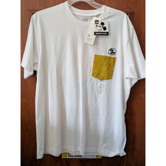 UNIQLO Disney Mickey Face UT Large - Picture 1 of 4